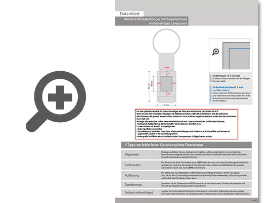 Product Bild metall-schl__sselanh__nger_mit_polyesterband_und_einseitiger_lasergravur